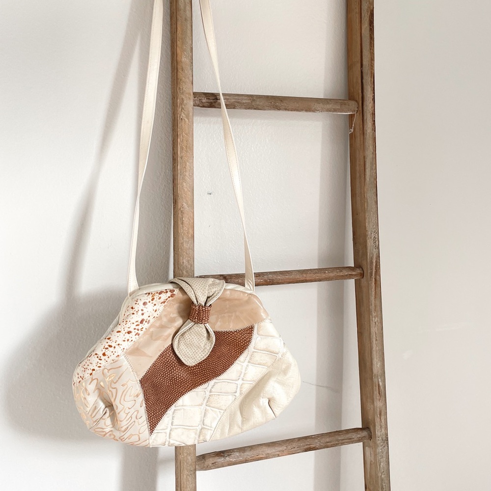 Leather Patch Crossbody